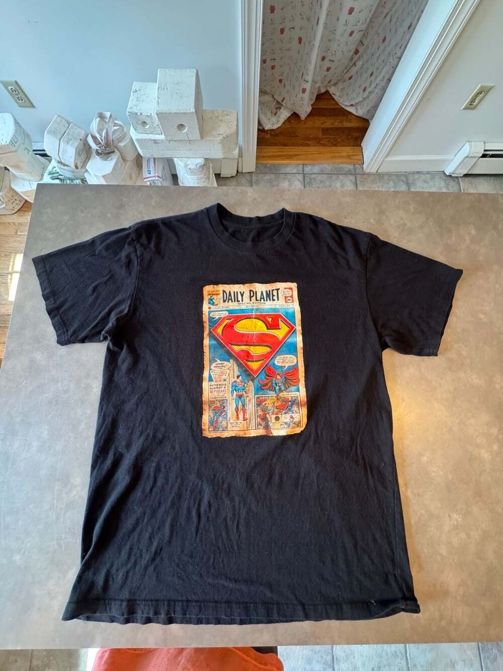 DC Comics Superman Daily Planet Special Edition 2001 Graphic T-Shirt